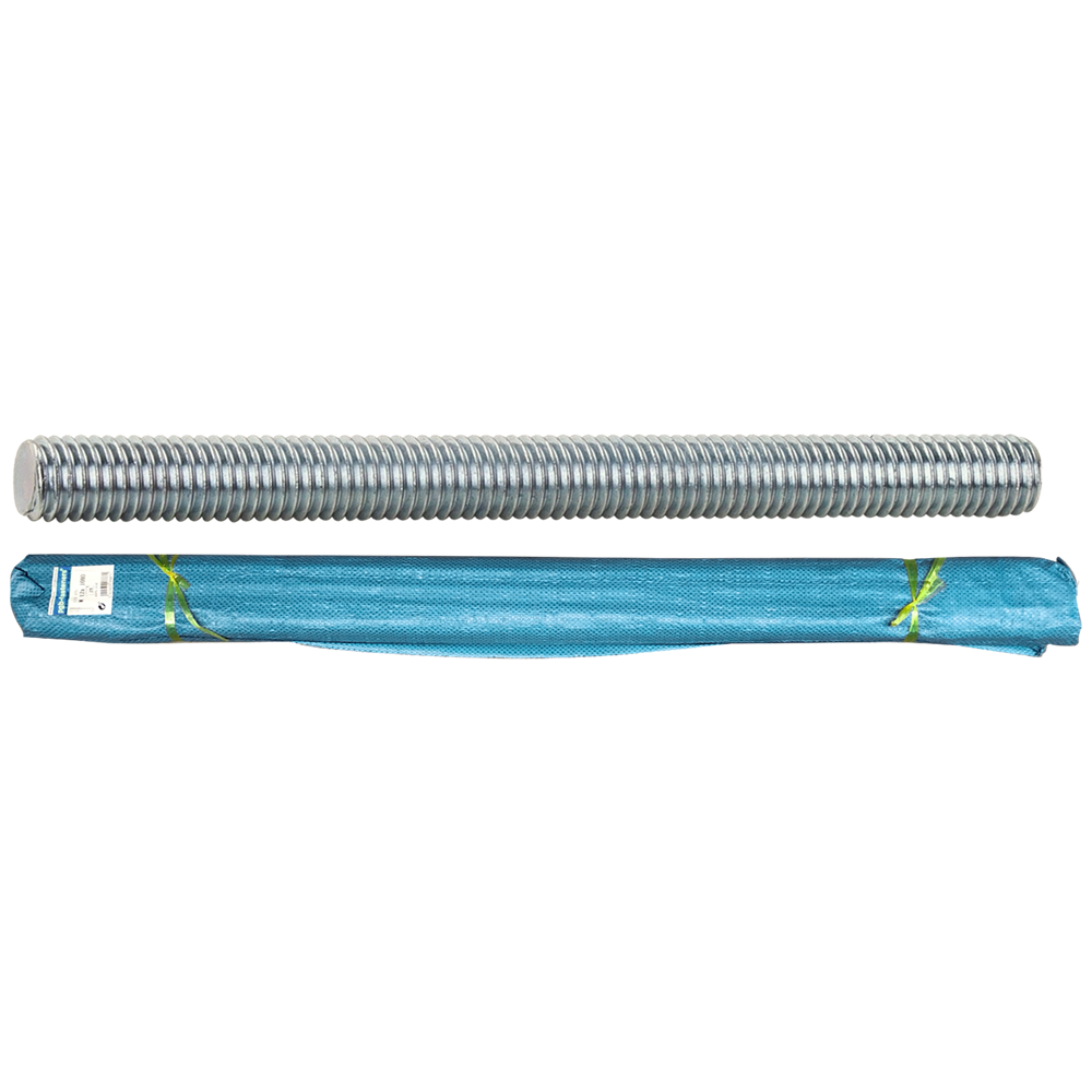 pgb-Europe PGB-FASTENERS | Draadstang 4.8 DIN 976 M24x1000 Zn/bundel | 5 st 975001024010005