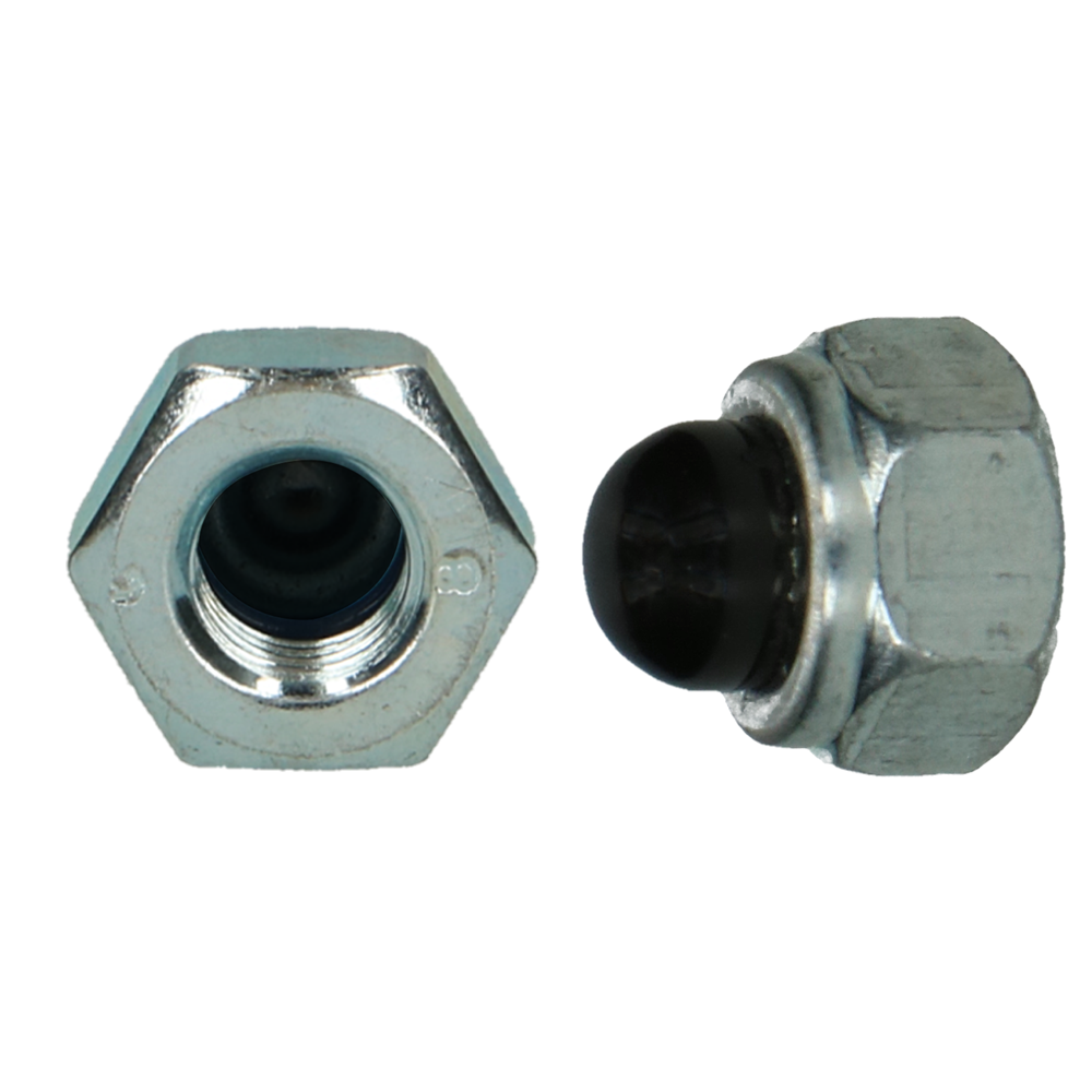 pgb-Europe PGB-FASTENERS | Zelfborgende dopmoer DIN 986 M 8 Zn | 200 st 98660100803