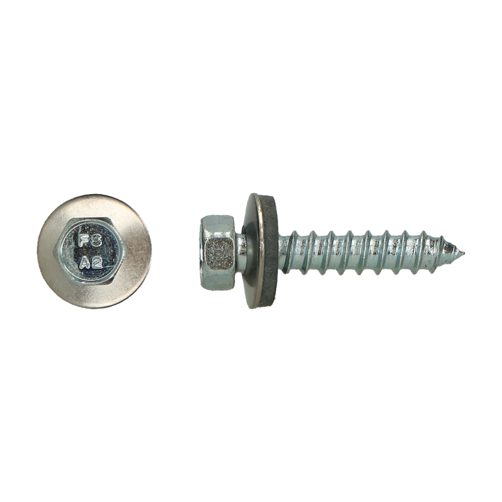 pgb-Europe PGB-FASTENERS | Zsk gevelschr. Type A +punt Ø 6,3x25 A2 | 200 st 0GSP16A00006500253