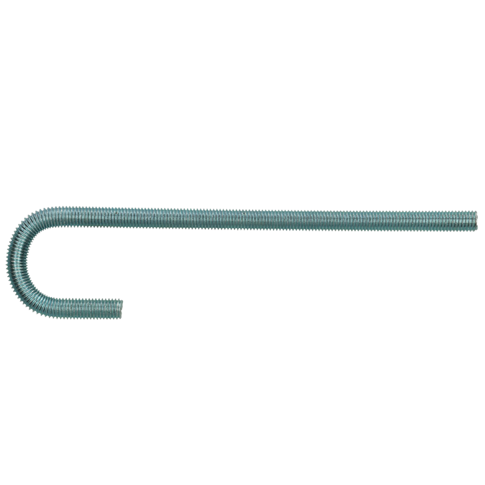 pgb-Europe PGB-FASTENERS | Ankerstang J-Vorm M12x330 Zn 00JROD001012003303