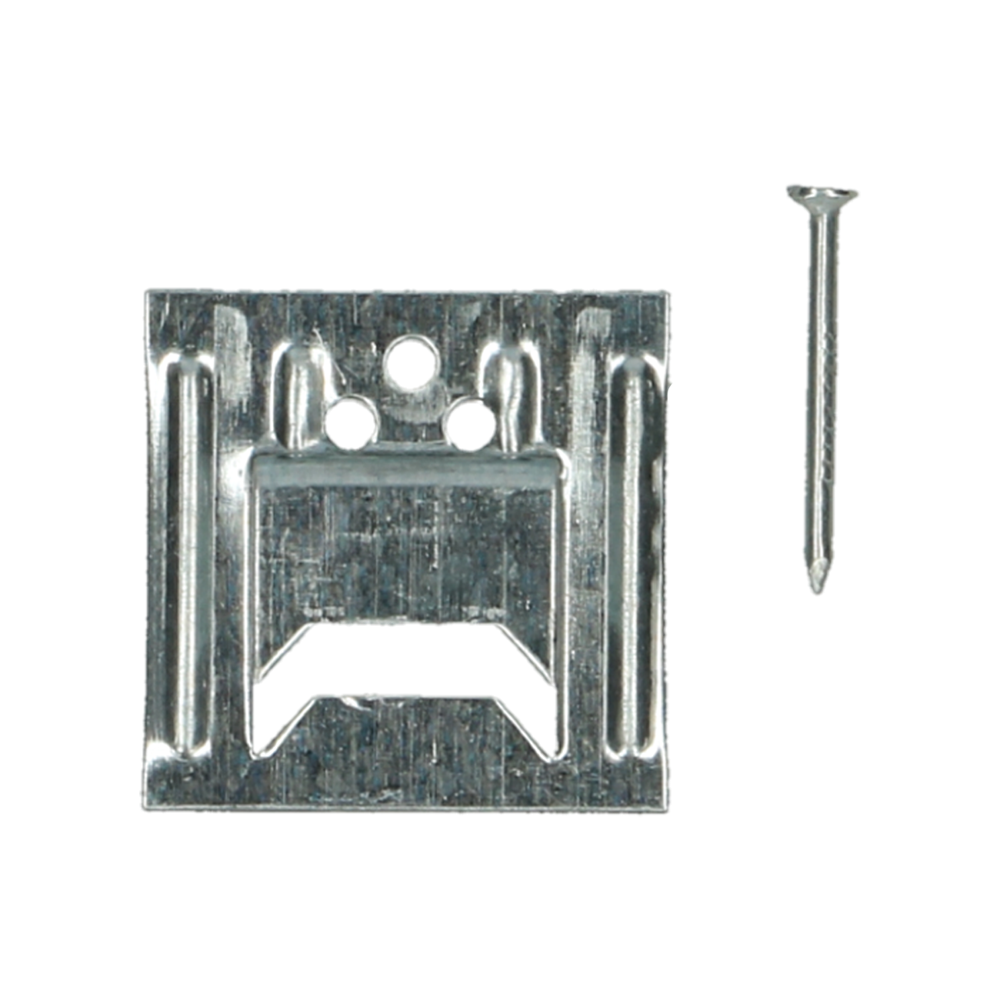 pgb-Europe PGB-FASTENERS | Profielklem type SAC Ø 5mm + nagel Zn | 200 st 000KLE00100503