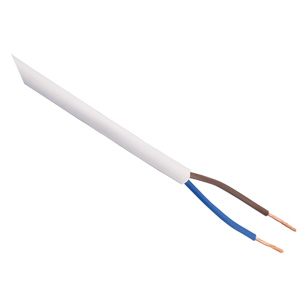 Q-Link Huishoudkabel | VMVL | 2 x 1.0 mm² | 100 m | Wit - 01.265.82