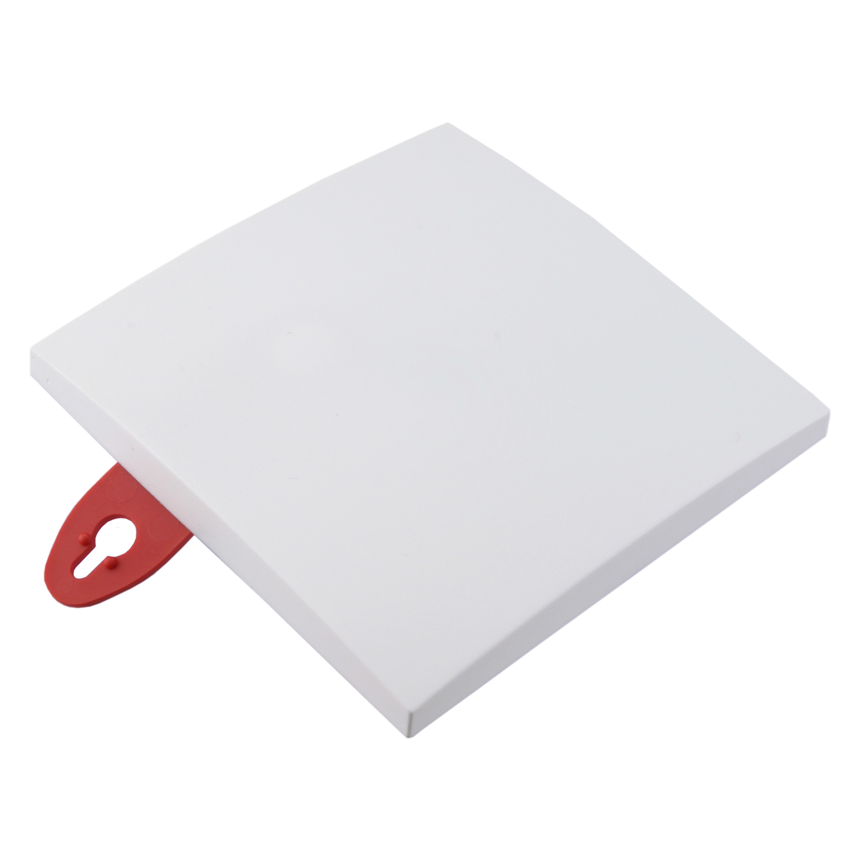 Plafondplaat - vierkant - 110 x 110 mm - wit - 01.476.88 afbeelding