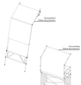 Altrex Staander doorwerkkap - 360050