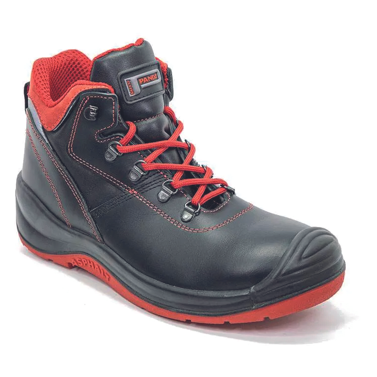 Cerva Panda Asphalt hoge Dakdekkersschoen S3S | Kleur Zwart | Maat 45 - 8028027721458