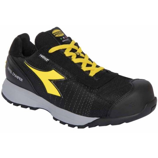 Diadora Werkschoen Glove MDS MTX Low 181133 S1PS | Black & Yellow C1463 | Maat 45 - 8053607610600 afbeelding 1
