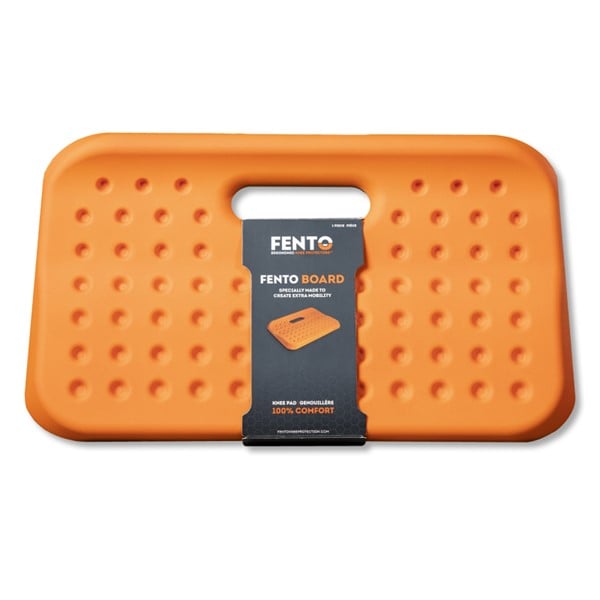Fento Kniebeschermer Board 085 | Oranje | Zwart - 896719