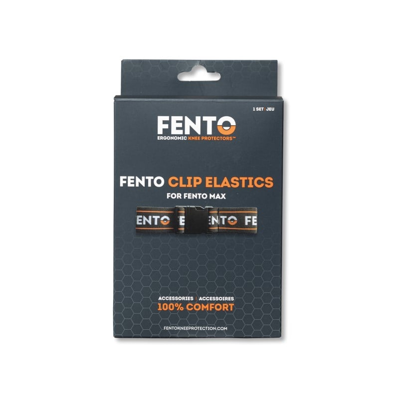 Fento Max Set Clip Elastieken 064 | Zwart | 4 Stuks - 896725