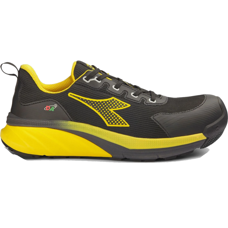 Diadora Werkschoen VORTEX DA2 LOW S3S 182042 | Zwart/Rood | Maat 40 - 8054795151043 afbeelding 1