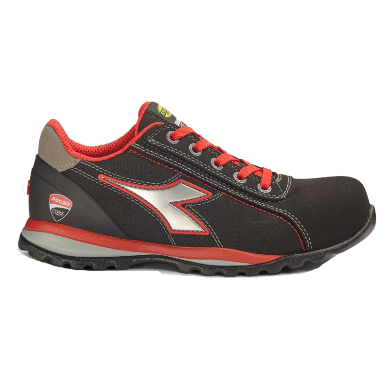 Diadora Werkschoen Glove MONSTER LOW S3S 182048 | Zwart/Rood | Maat 39 - 8054795151555 afbeelding 1