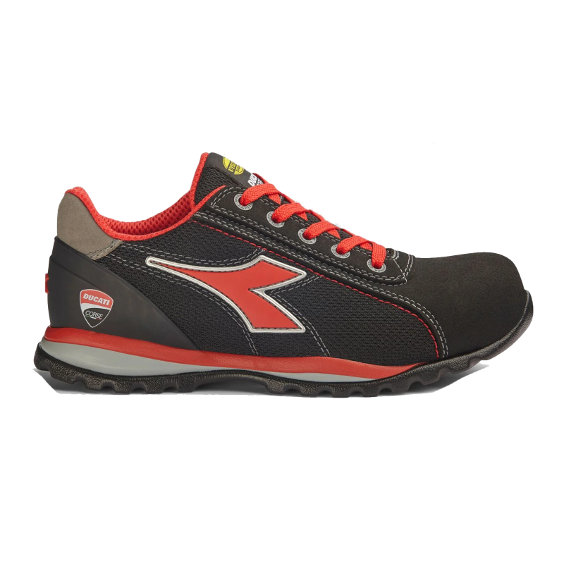 Diadora Werkschoen Glove MONSTER LOW S1PS 182049 | Zwart/Rood | Maat 41 - 8054795151425 afbeelding 1