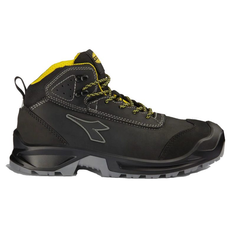 Diadora Werkschoen Classic Mid 181021 S3S | Donkerbruin | Maat 40 - 8053607613953 afbeelding 1