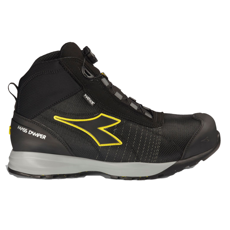 Diadora Werkschoen Glove MID 181131 BOA S3S | Zwart | Maat 41 - 8053607610747 afbeelding