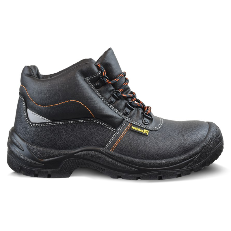 Safeet Werkschoen Boras Hoog S3 | Zwart | Maat 44 - 8719388017617 afbeelding