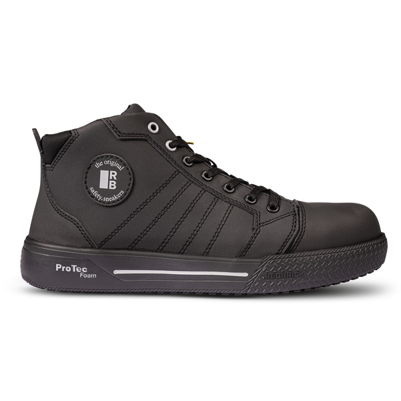 Redbrick Beater High S3S | Zwart | Maat 42 - 8713458014087