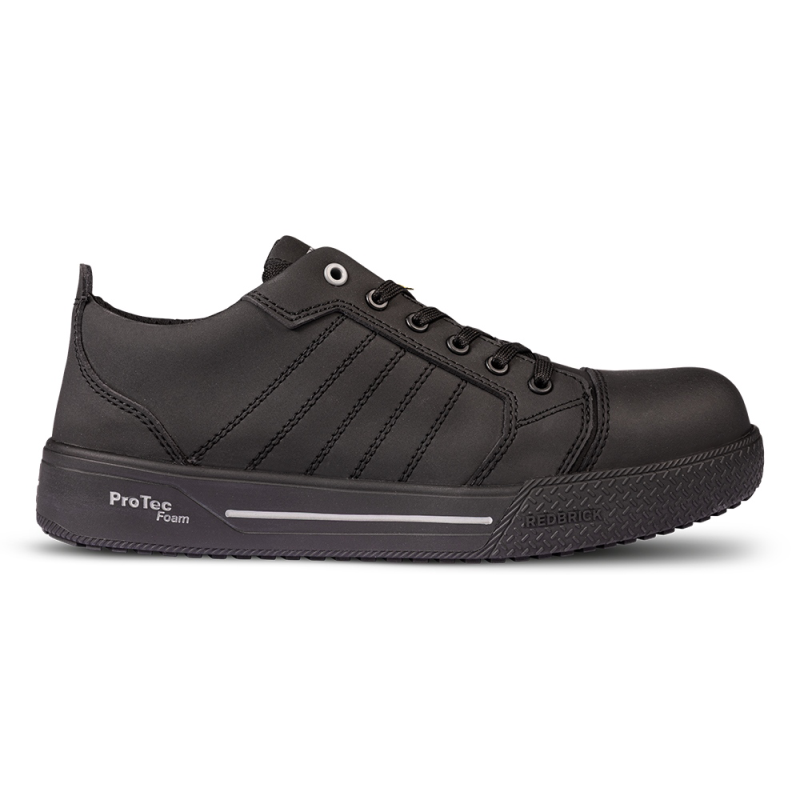 Redbrick Beater Low S3S | Zwart | Maat 48 - 8713458014247