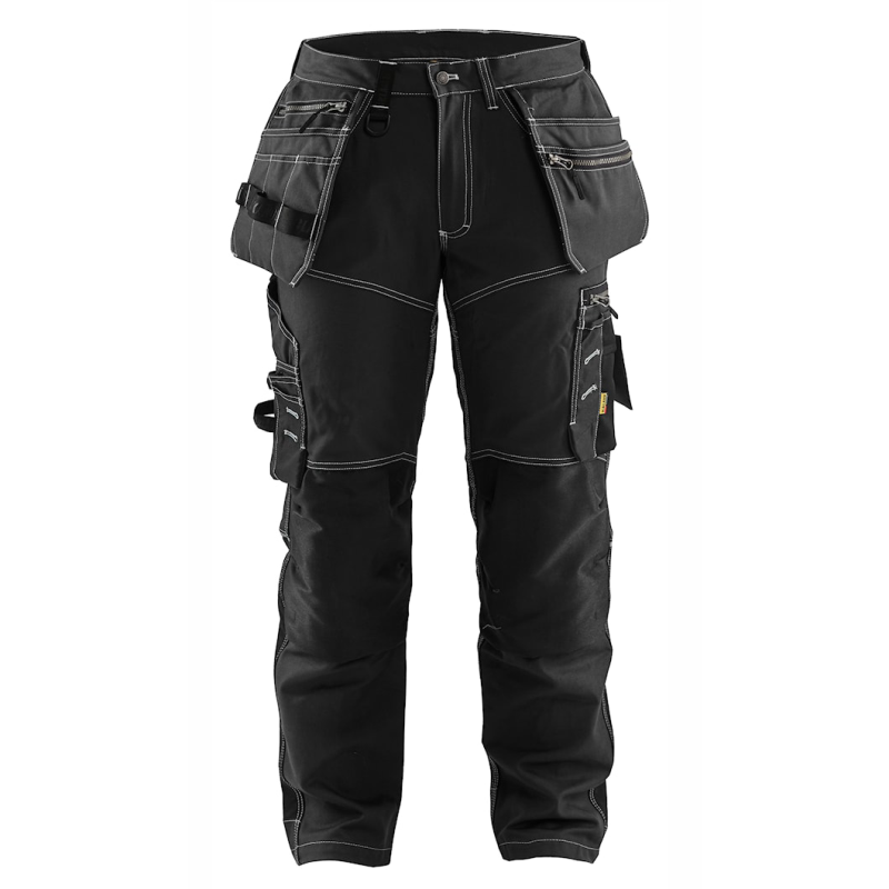 Blåkläder Werkbroek met stretch 17901370 | Zwart | Maat D96 - 7330509753958 afbeelding 1