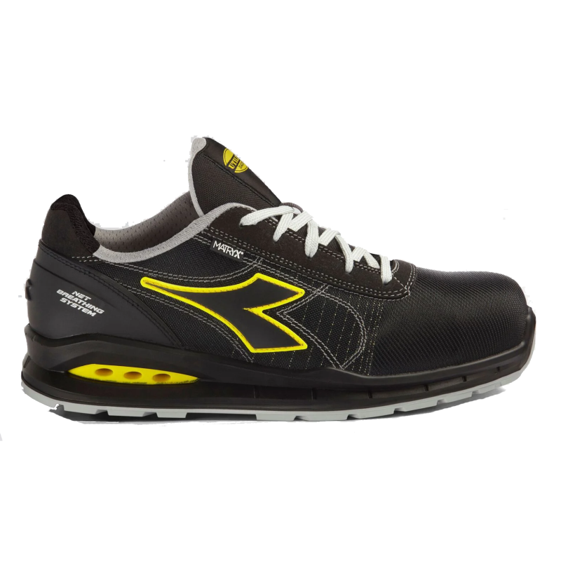 Diadora Werkschoen Run Net Ab Mtx Low 181152 S3S C0200 | Black C0200 | Maat 39 - 8053607624003 afbeelding 1