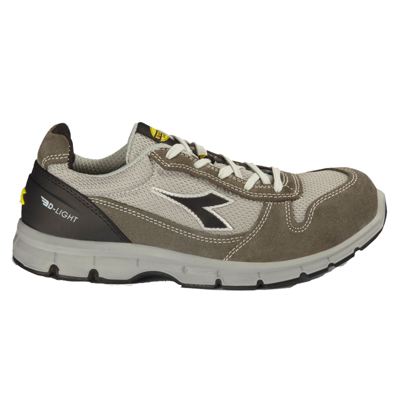Diadora Werkschoen Run Text Low 181156 S1PS C0493 | Castle Rock Alluminium C0493 | Maat 36 - 8053607617739 afbeelding 1