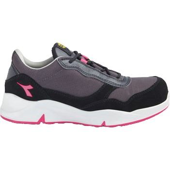 Diadora Werkschoen Athena Text Laag 179903 S1P D0458 | Nine Iron/Raspberry (D0458) | Maat 40 - 8053607443307 afbeelding
