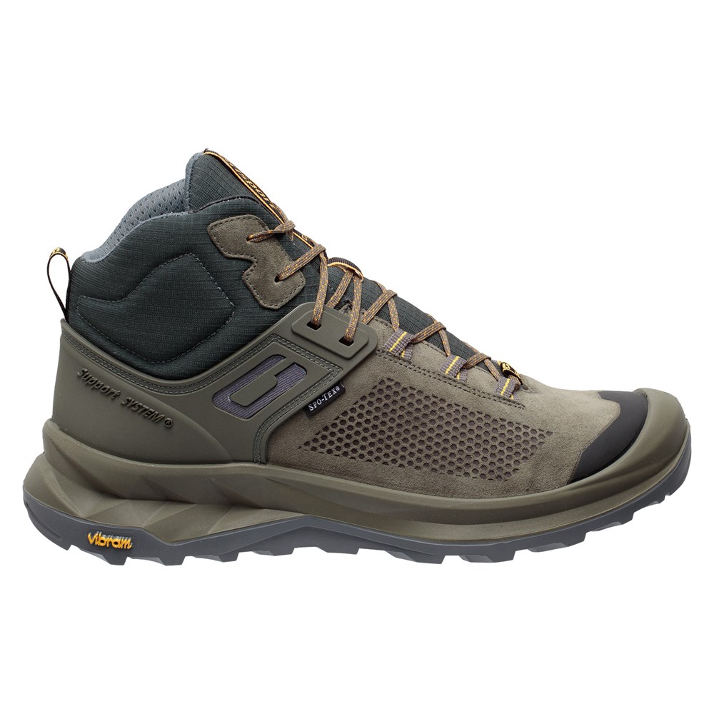 Grisport Wandelschoen Discovery 15407 Halfhoog | Groen | Maat 47 - 8718191207840 afbeelding