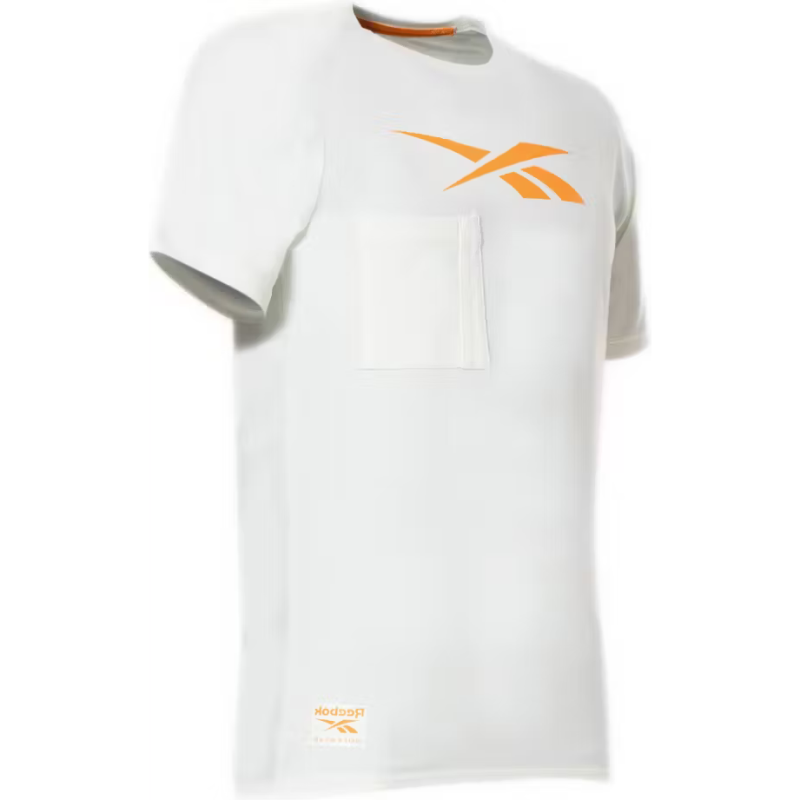 Reebok Knit T-shirt 003 Lockup Wit | Wit | Maat M - 690774740785 afbeelding