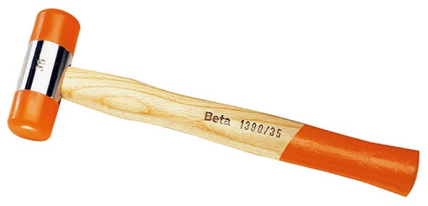 Beta 1390/35 Hamer | Houten Steel | Kunststof Verwisselbare kop | 35 mm - 013900035