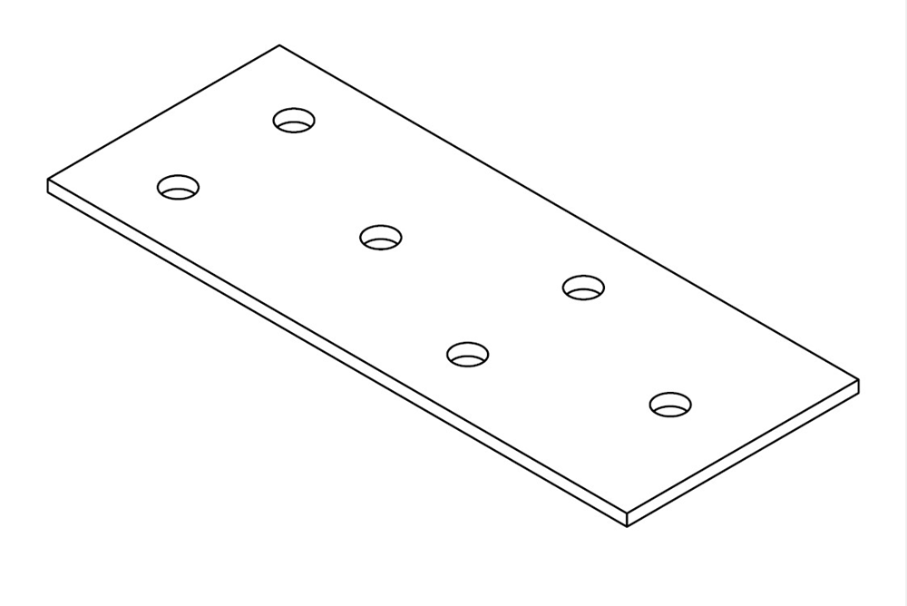 GB koppelplaat 40x100x2.0 sendzimir verzinkt | 100 stuks 014220100
