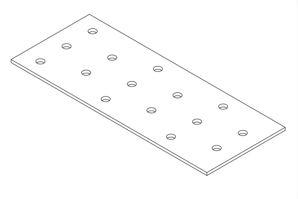 GB koppelplaat 60x150x2.0 sendzimir verzinkt | 50 stuks 014260050