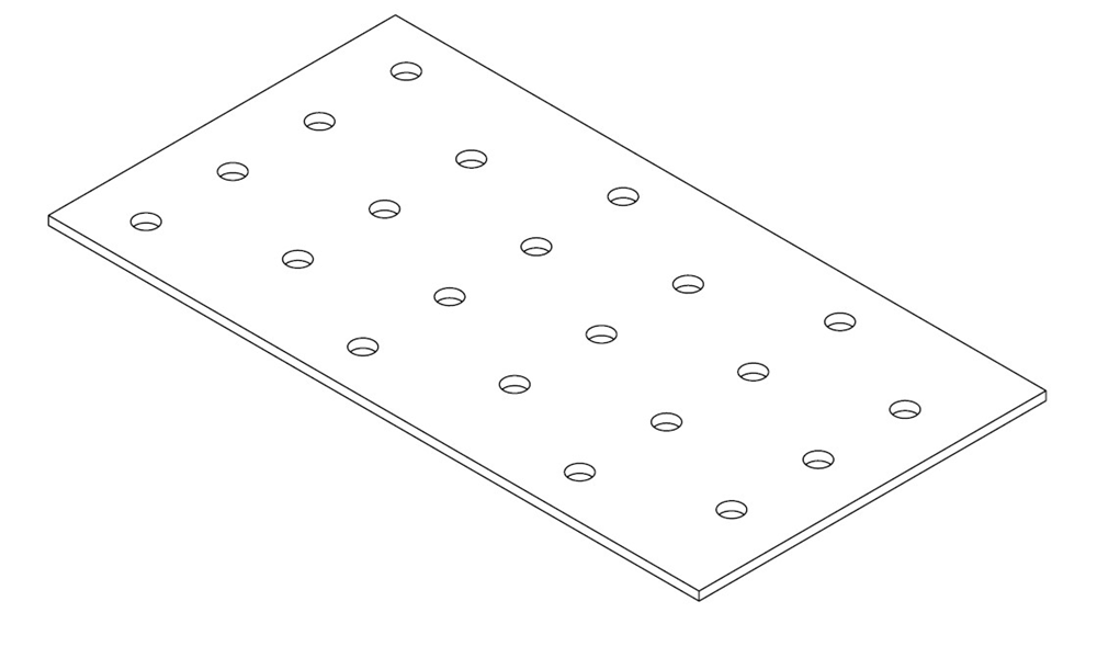 GB koppelplaat 80x150x2.0 sendzimir verzinkt | 50 stuks 014280050