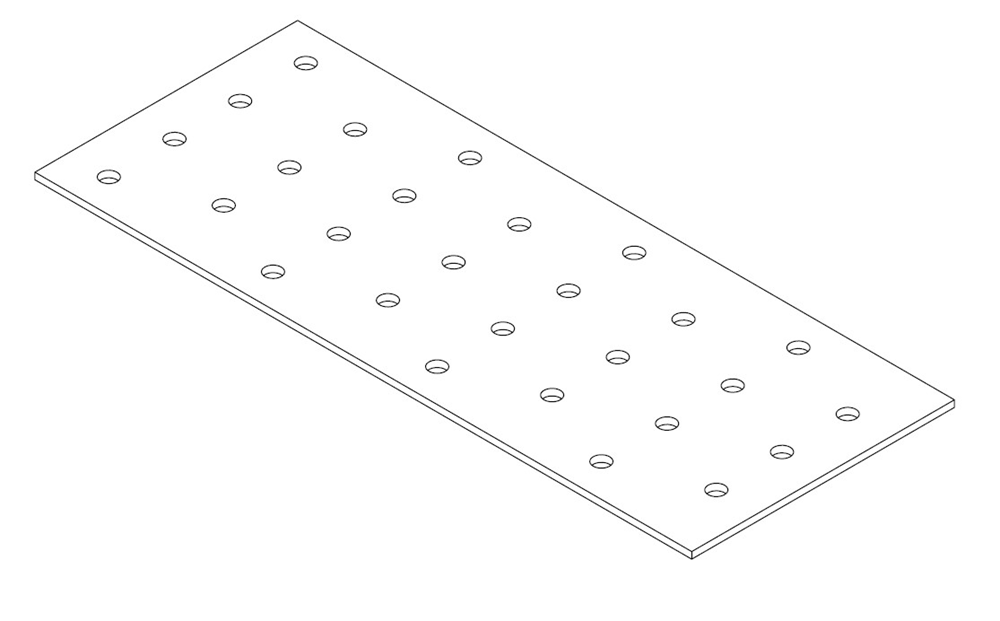 GB koppelplaat 80x200x2.0 sendzimir verzinkt | 50 stuks 014290050