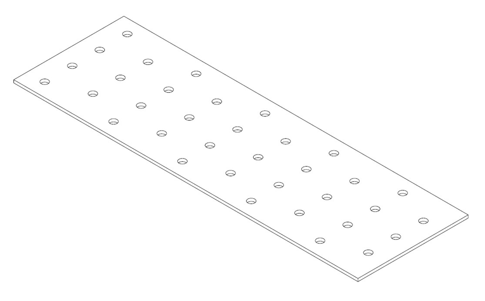 GB koppelplaat 80x250x2.0 sendzimir verzinkt | 50 stuks 014300050