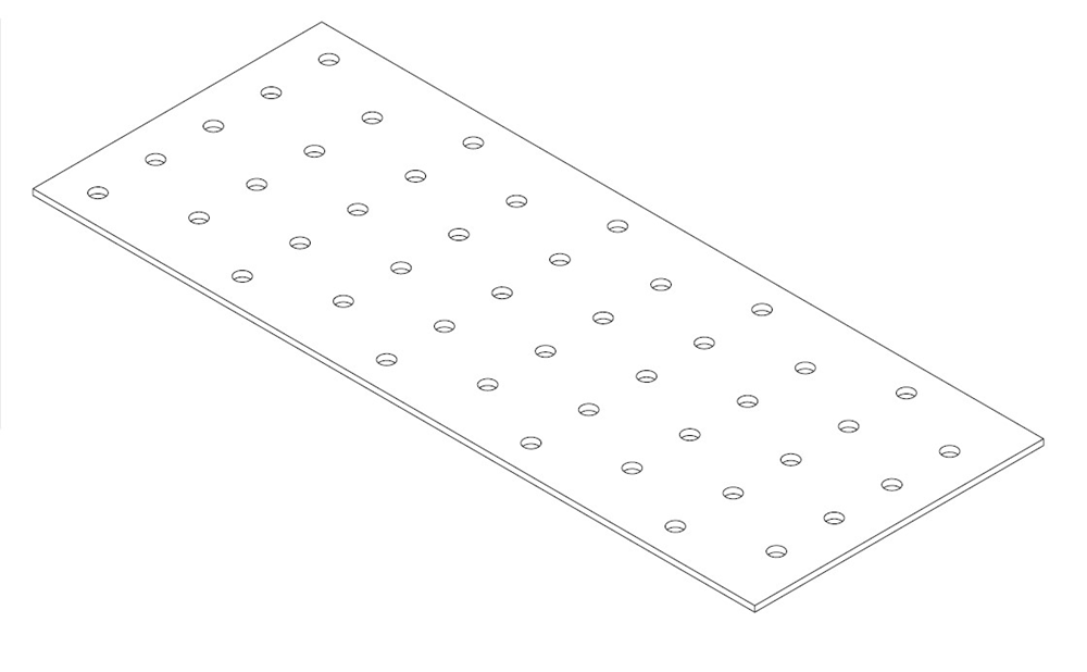 GB koppelplaat 100x250x2.0 sendzimir verzinkt | 25 stuks 014340025