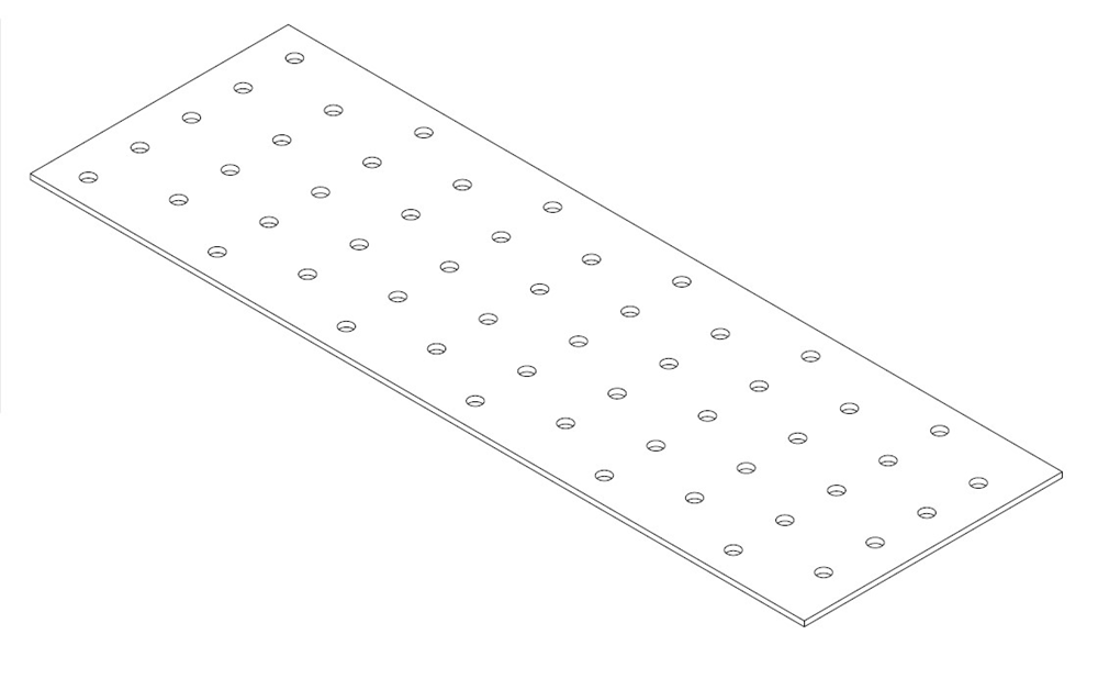 GB koppelplaat 100x300x2.0 sendzimir verzinkt | 25 stuks 014350025