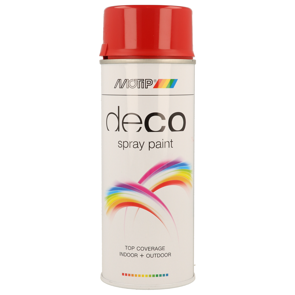 MOTIP Deco Lak | Hoogglans | RAL 3002 | 400ml 01640