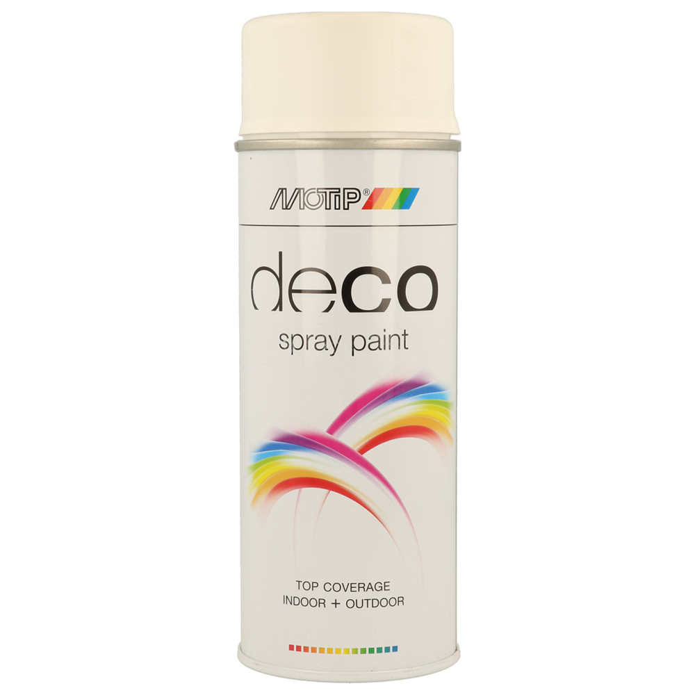 MOTIP Deco Lak | Mat | RAL 9010 | 400ml 01650