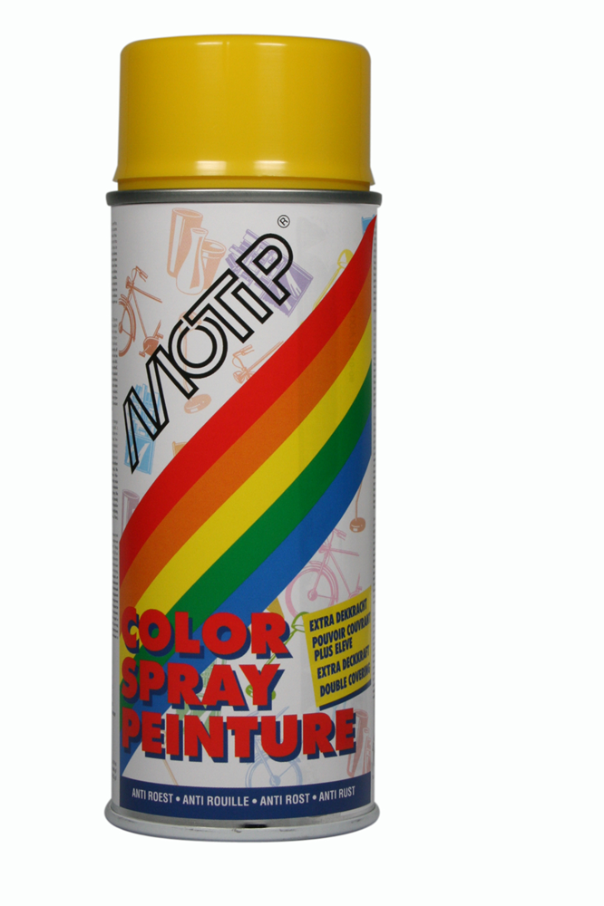 MOTIP Deco Lak | Hoogglans | RAL 1021 | 400ml 01679