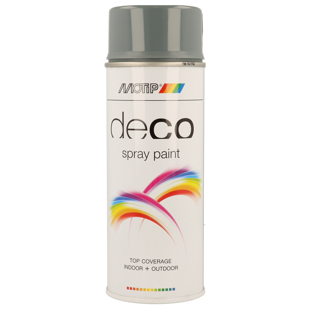 MOTIP Deco Lak | Hoogglans | RAL 7031 | 400ml 01691