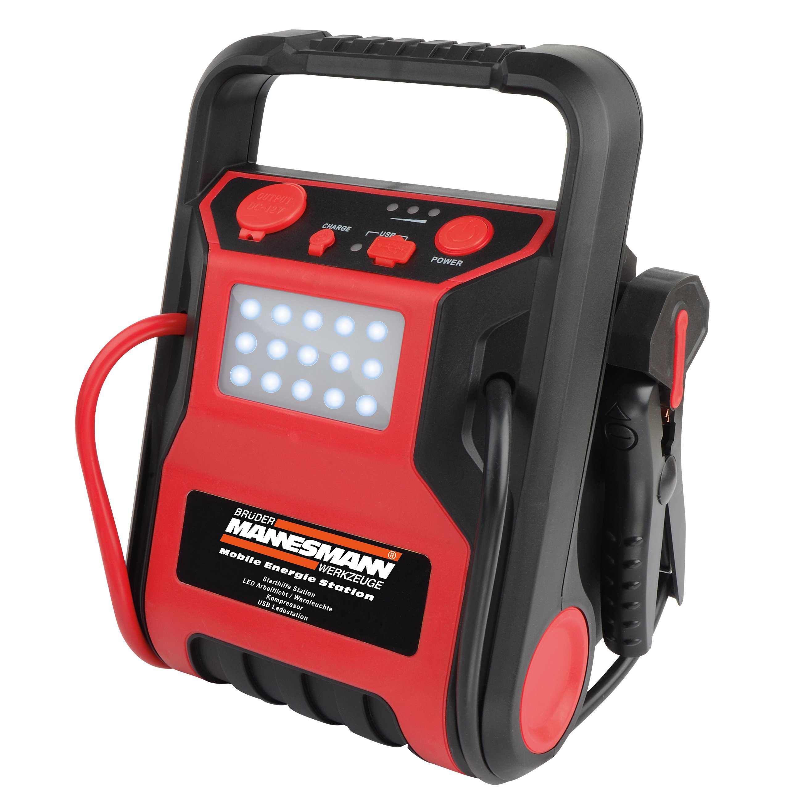 Brüder Mannesmann Powerstation 4-in-1 12 Volt / 7Ah (Hobby) - 01771