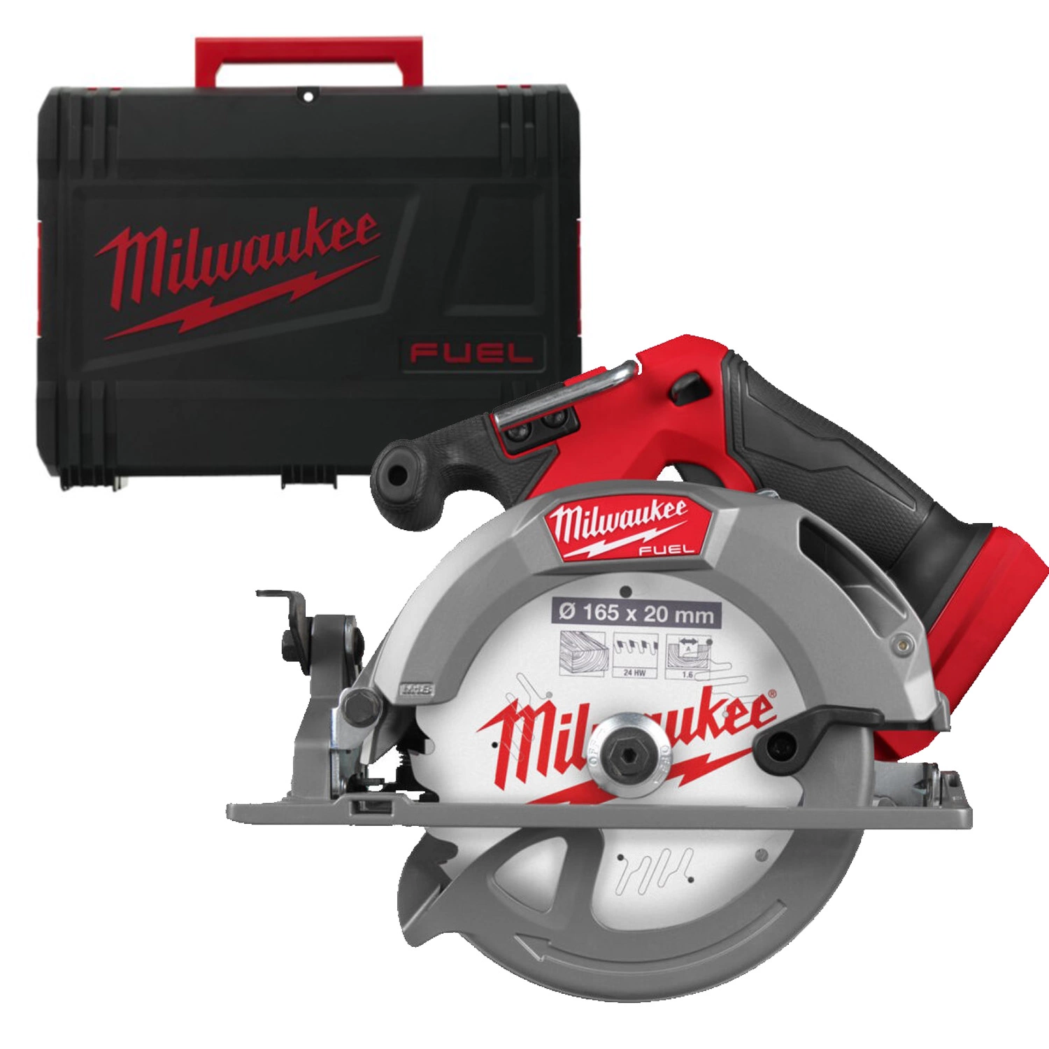 Milwaukee M18 FUEL™ FCS552-0X accu cirkelzaagmachine 165mm | zonder accu&apos;s en lader in HD-Box koffer - 4933493588