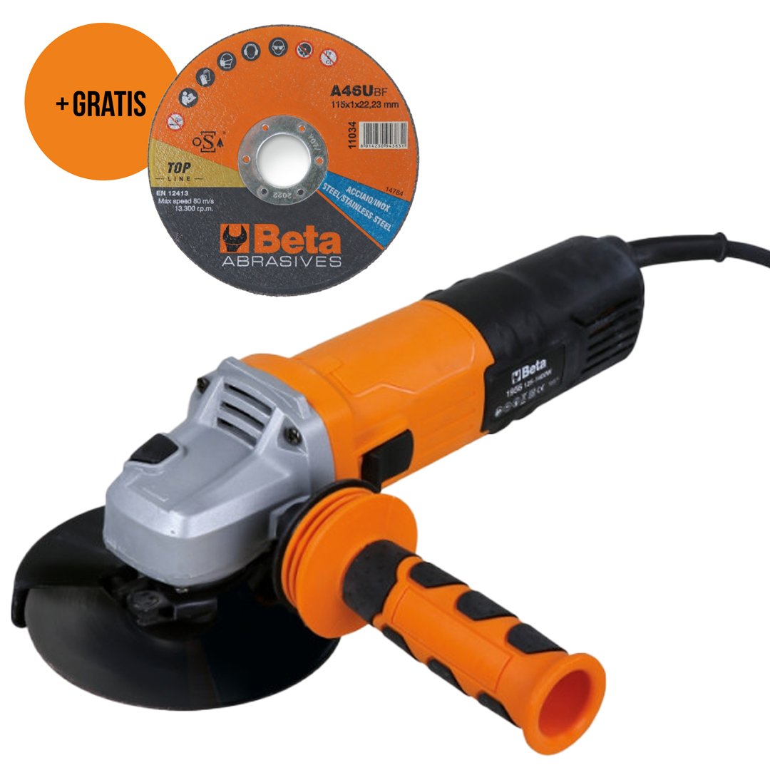 Beta 1956 125-1400W-Haakse Slijpers - 019560125
