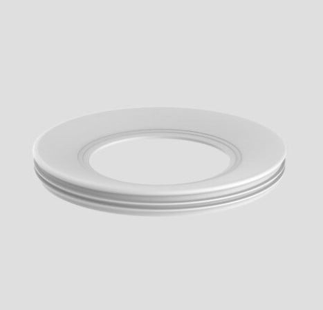 Kirchhoff SANIT WC-lipafdichting, wit, DN 100 - 02.224.01..0000