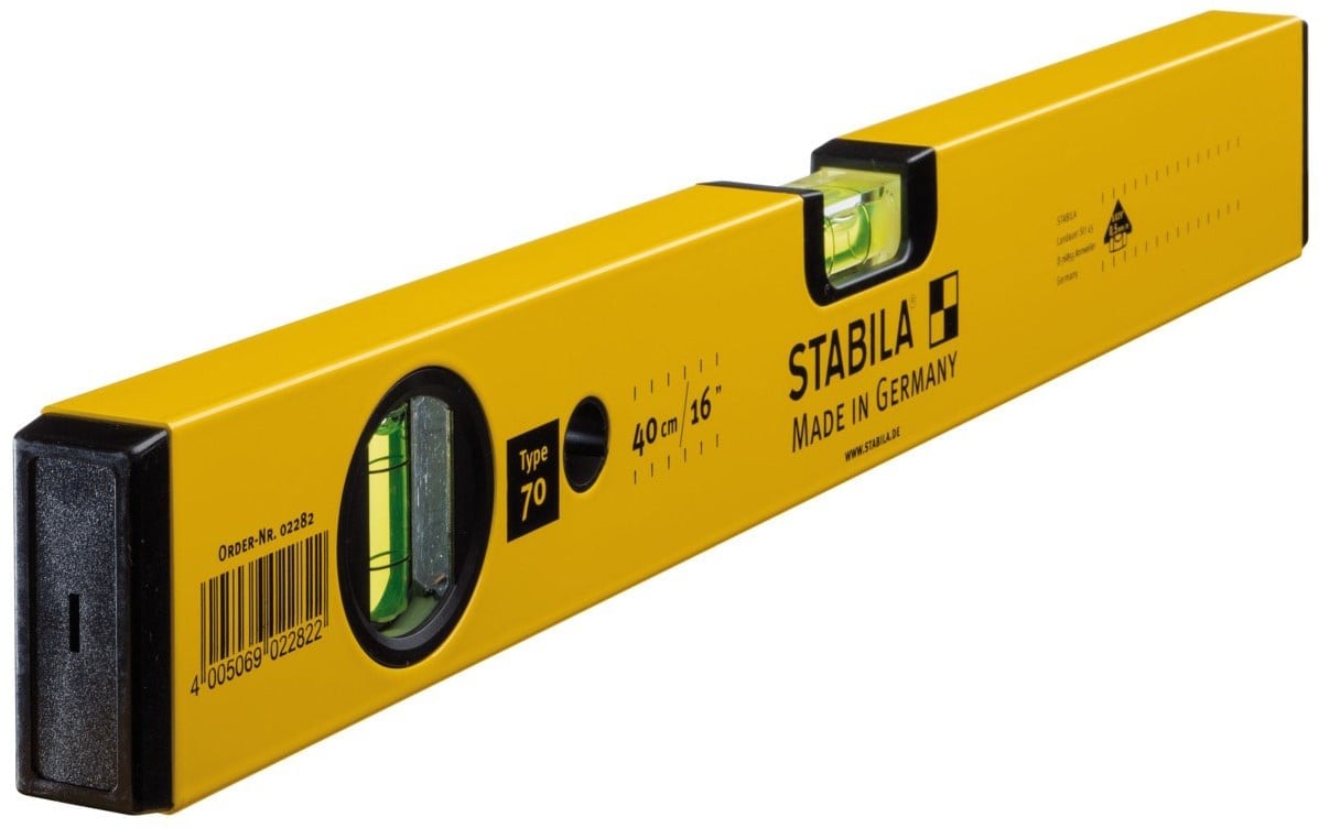 Stabila Waterpas, 70, blok 40cm - 02282