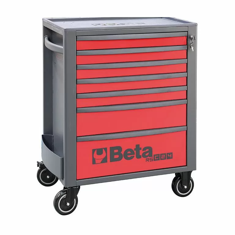 Beta RSC24/7-R | Gereedschapswagen | 7 laden | Rood - 024004073