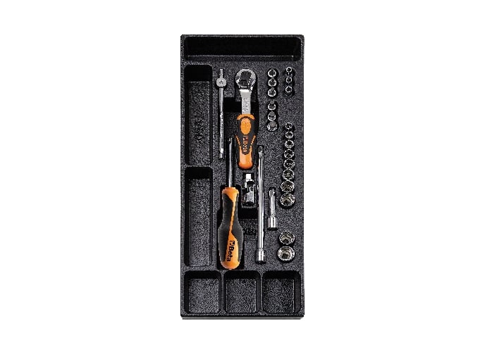 Beta T91 Voorgevormde harde inlegbak met gereedschaps assortiment 024240091