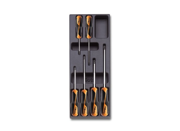 Beta T202 Voorgevormde harde inlegbak met gereedschaps assortiment 024240202