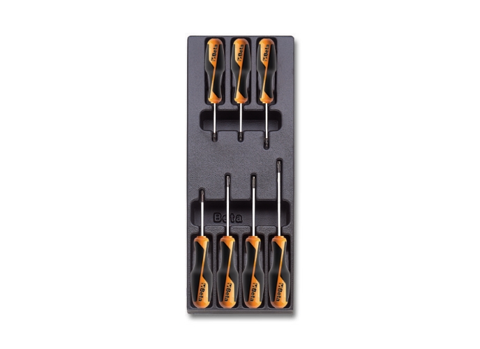 Beta T205 Voorgevormde harde inlegbak met gereedschaps assortiment 024240205