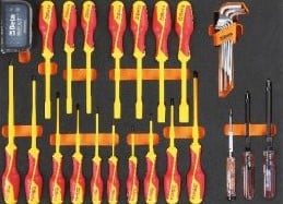 Beta Soepele voorgevormde inzetbakken met assortiment gereedschap MB63 - 024504263