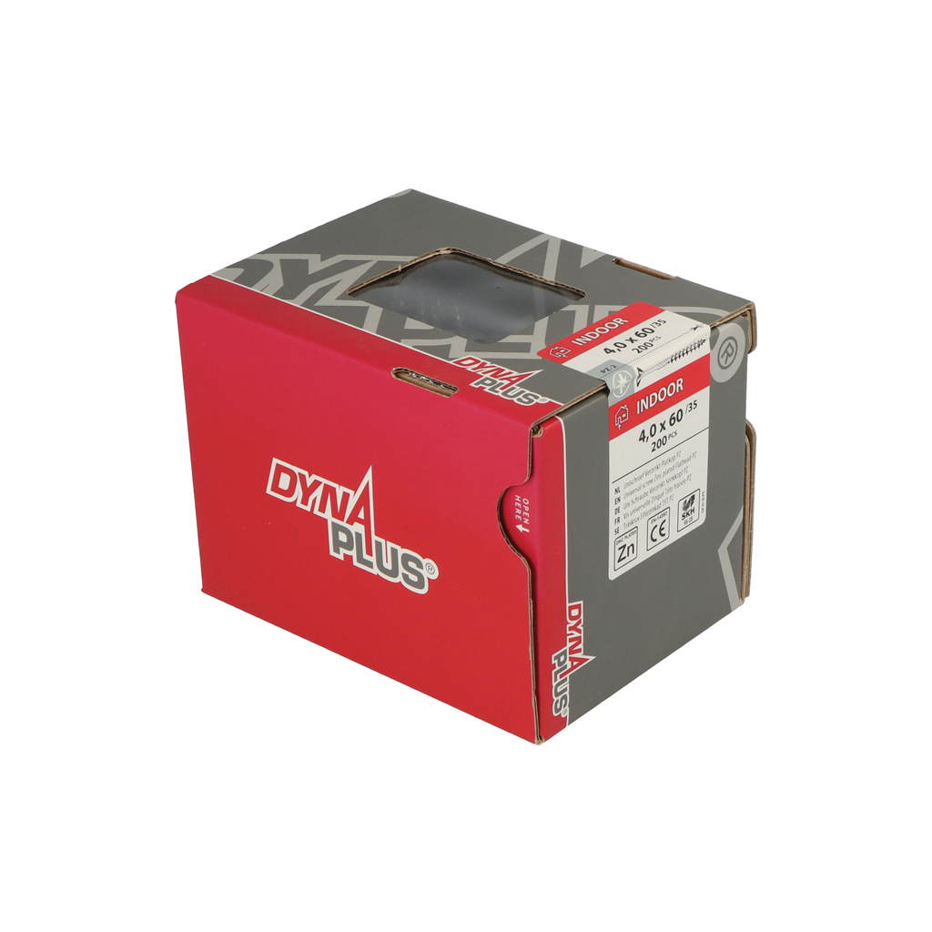 Dynaplus Unischroef Vz Pk PZ2 4.0X60/35 | 200 stuks - 0280.01.26001