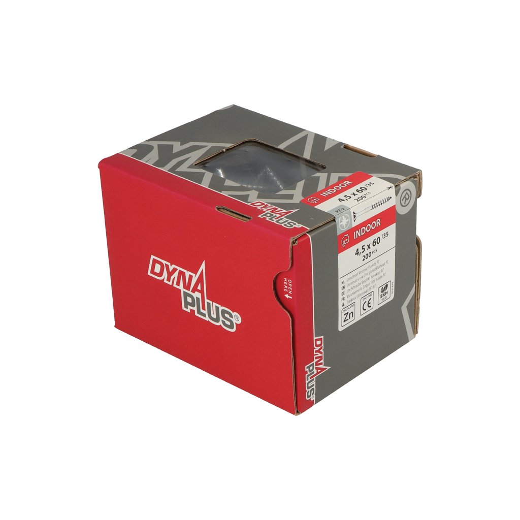 Dynaplus Unischroef Vz Pk PZ2 4.5X60 35 | 200 stuks 0280.01.34001